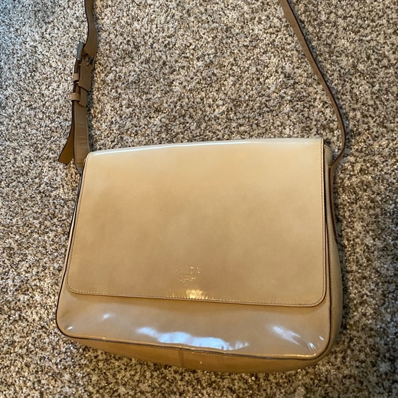 PRADA cream/tan ombre bag - Picture 1 of 11